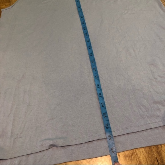 NWT J Jill Wearever Collection Rayon Spandex Stretchy Tank Size Large Hydrangea - Picture 8 of 8